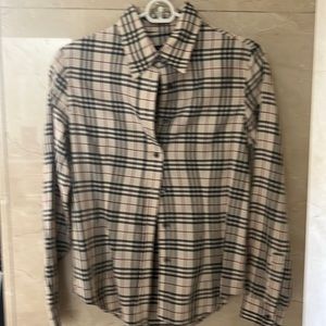 Burberry button up shirt..